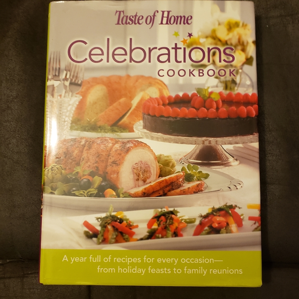 Taste of Home Celebrations Cook Book Hardbook